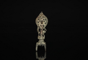 Small bronze figure ‘Deity’, 20th century