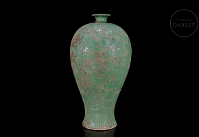 Jarrón meiping de cerámica Cizhou