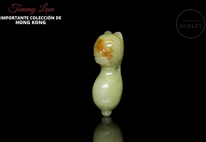 Jade pendant “Little Dragon God,” Hongshan culture