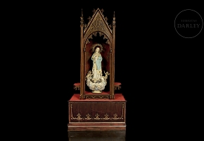 Capilla con imagen de la