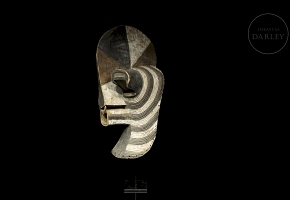 Máscara ceremonial Kifwebe (Kilume), R.D. del Congo, s.XX