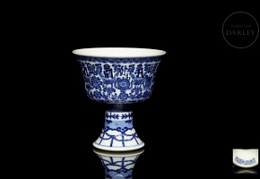 Porcelain cup “Buddhist Emblems”, with Daoguang mark