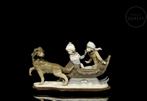 拉德罗《雪橇之旅》