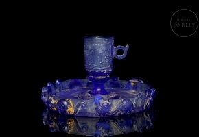 Conjunto de liulí de copa y plato