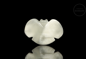 Figura de jade blanco
