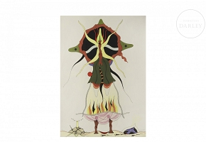 豪尔赫·卡马乔（1934-2011）《萨满》，2006年