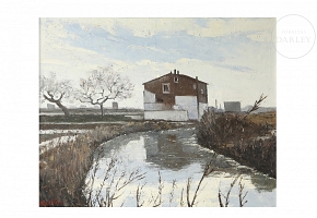 Nicolás Forteza (1918-2010) “Canal a contraluz”