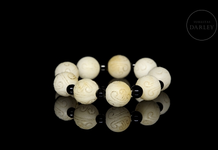 Pulsera de cuentas de jade, s.XX