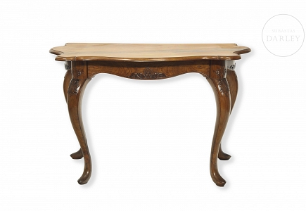 Consola de pared, siguiendo modelos de Chippendale, s.XX