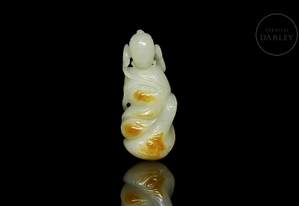 Figura de jade tallada 