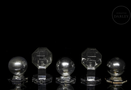 Set de cinco lámparas