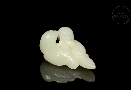Figura de jade tallado