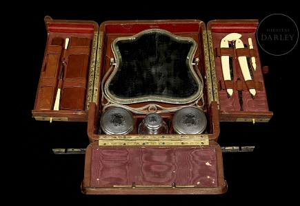 Tocador para caballero de viaje, s.XIX