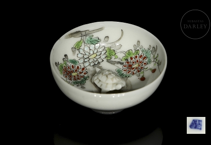 Cuenco de porcelana esmaltada 