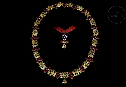 Reproducción completa de la Insigne Orden del Toisón de Oro