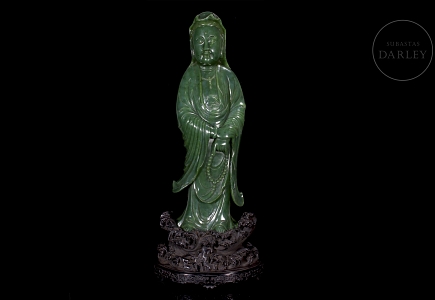 Jade verde espinaca