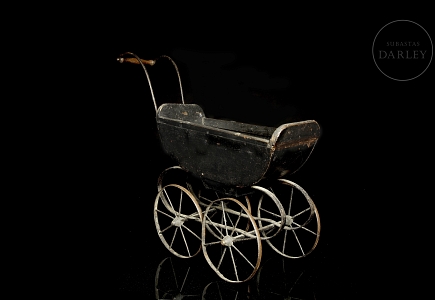 Cochecito de muñeca, Inglaterra, c.1890-1900