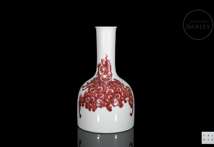 Jarrón de porcelana esmaltada