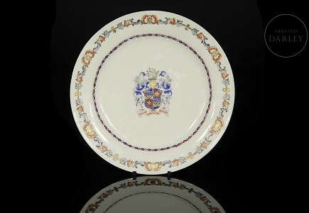 Plato de porcelana 