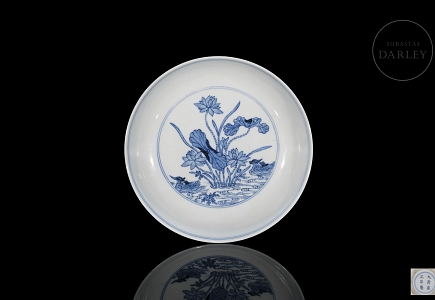 Plato de porcelana