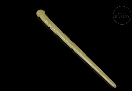 Horquilla de jade amarillo 