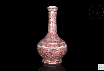 Jarrón de porcelana