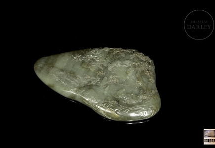 Roca de jade tallada