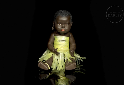 Muñeca de celuloide Schildkröt, Alemania, c. 1930-1940