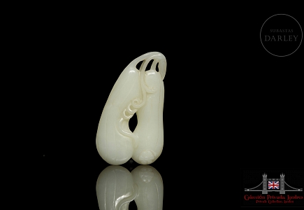 Figrua de jade blanco 