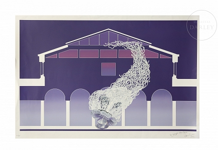 Alice Aycock (1946) “The jellyfish and the teacup”, 2003