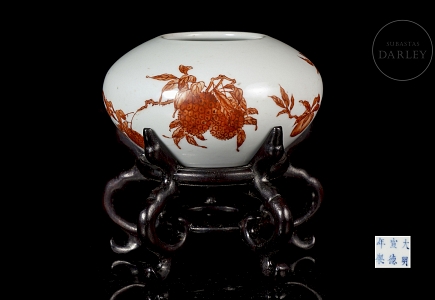 Recipiente de porcelana 