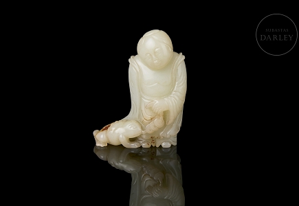 Figura de jade de Hetian 