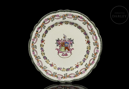 Plato de porcelana 
