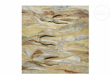 Amangul Ikhanova y Zhangi Umbetov 