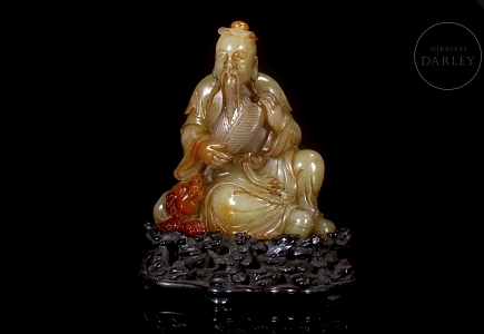 Figura de jade de Hetian 