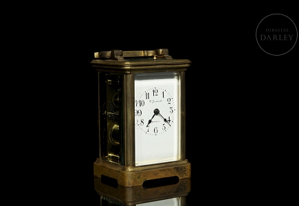 Reloj de viaje A. Junod & Fils,  Lausanne, suiza.