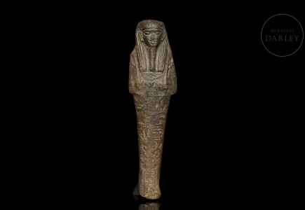 Ushebti en terracota, estilo antiguo Egipto