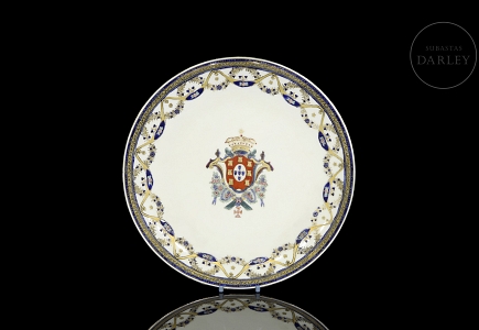 Plato de porcelana 