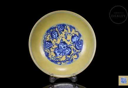 Plato de porcelana 