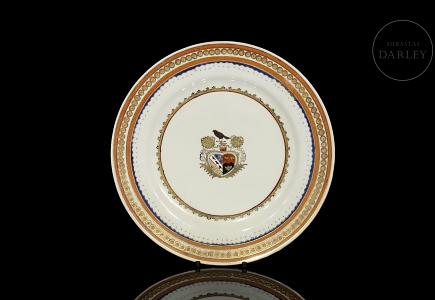 Plato de porcelana 