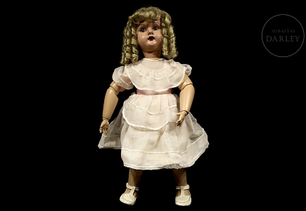Muñeca articulada de composición, Europa, med. s.XX