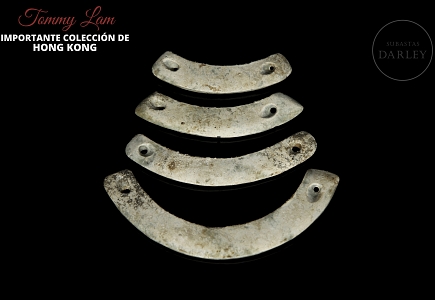 Conjunto de colgantes de jade, dinastía Zhou