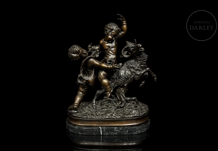 Manufactura Algora, escultura de bronce