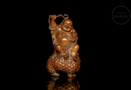 Figura de madera de boj 