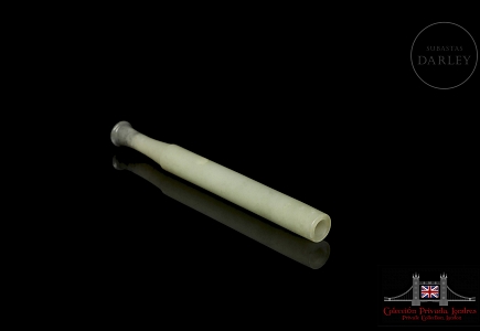 Boquilla de jade tallado, dinastía Qing