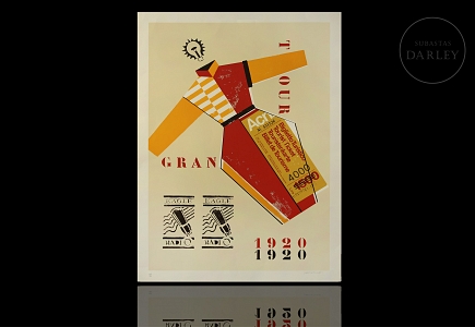 Francisca Mompó Rabadán (s. XX-XXI)  “Serie Russian Suite: Tourist Ticket”, 2003