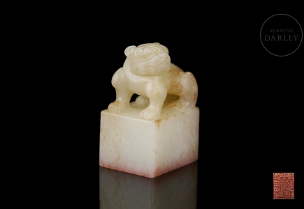 Sello de jade de Hetian 
