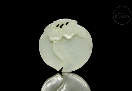 Colgante de jade blanco 