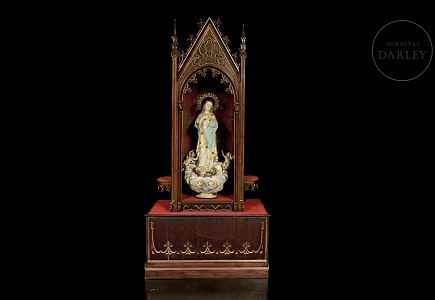 Capilla con imagen de la 