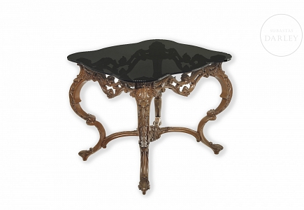 Mariano García (s.XX) Mesa auxiliar estilo Luis XV